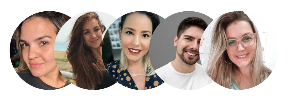 Fotos de pessoas que usam o Snackfit